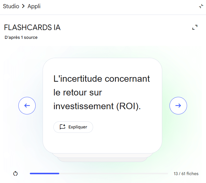 Réponse proposée