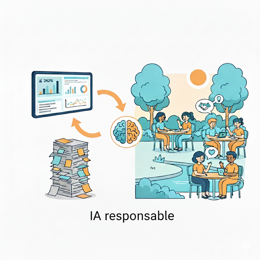 Du tas de documents à l'intelligence humaine collective en passant par l'IA responsable